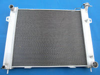 GPI Aluminum Radiator & Fan FOR 1993-1998 Jeep Grand Cherokee/Wagoneer ZJ 5.2/5.9 318/360 V8 LA AT 1993 1994 1995 1996 1997