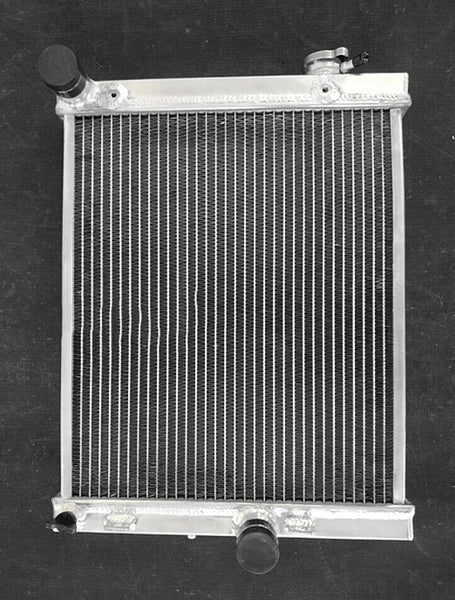 GPI Aluminum Radiator For 2003-2006 Mitsubishi Evolution EVO VIII IX 8 9 Half Size Race 2003 2004 2005 2006