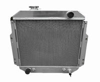 GPI Aluminum radiator & fan For 1988-1992 Nissan Forklift A10-A25 H20 1988 1989 1990 1991 1992