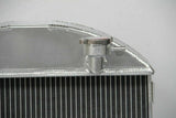 Aluminum Radiator & fan Fit 1924-1927 Ford Model T/bucket hot rod w/Chevy 350 V8 1924 1925 1926 1927