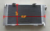 GPI 50mm Aluminum Radiator FOR Go Kart go-kart karting 17 3/4"W x 9 1/2"H x 2"T size