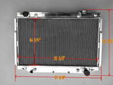 GPI Aluminum Radiator & FANS For 1996 1997 Lexus LX450 / 1993-1997 Toyota Land Cruiser L6.5 L6 1994 1995 1996 1997