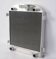 GPI  3 Row Aluminum Radiator & fan For 1928 1929 Ford Model A w/Flathead Engine V8