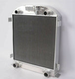 GPI  3 Row Aluminum Radiator & fan For 1928 1929 Ford Model A w/Flathead Engine V8