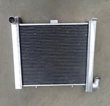 GPI 3 core aluminum radiator & fan for 1963-1972 CORVETTE C2 C3 5.3 5.4 5.7 6.5 7.0 7.4 V8 MT 1963 1964 1965 1966 1967 1968 1969 1970 1971 1972