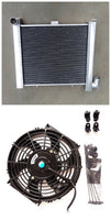 GPI 3 core aluminum radiator & fan for 1963-1972 CORVETTE C2 C3 5.3 5.4 5.7 6.5 7.0 7.4 V8 MT 1963 1964 1965 1966 1967 1968 1969 1970 1971 1972