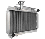 GPI 2 Row Aluminum Radiator& fans For 1955-1962 MG MGA 1500 1600 1622 DE LUXE 1.5L 1.6L 1955 1956 1957 1958 1959 1960 1961 1962