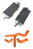 GPI Aluminium Radiator +Hose For 2004-2007   400 450 525 SX/MXC/EXC 2003 2007 2006 2005 2004