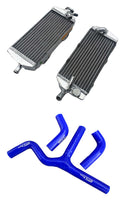 GPI Aluminium Radiator +Hose For 2004-2007   400 450 525 SX/MXC/EXC 2003 2007 2006 2005 2004