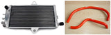 GPI Aluminum Radiator  & HOSE for  1985-1992 Suzuki LT250R Quadracer 250 1985 1986 1987 1988 1989  1990 1991 1992 LT 250 R