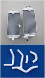 GPI Aluminum Radiator + Hose For 2013-2014 Honda CRF450R CRF 450 R CRF 450R 2013 2014 13 14